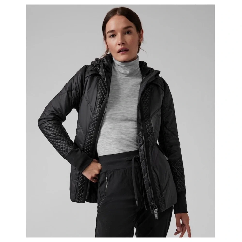 Athleta Rock Ridge Primaloft Jacket // Black #350851 - Picture 1 of 15